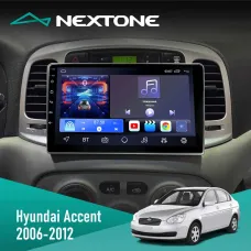 Штатна магнітола Hyundai Accent 2006-2012 Black NEXTONE N902 CPL (2X32)