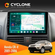 Штатна магнітола Honda CR-V 2001-2006 CYCLONE C9-013 4X64 DSP 4G