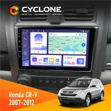 Штатна магнітола Honda CR-V 2007-2012 CYCLONE C9-011 4X64, DSP