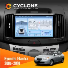 Штатна магнітола Hyundai Elantra 2006-2010 CYCLONE C9-012 4X64 DSP 4G