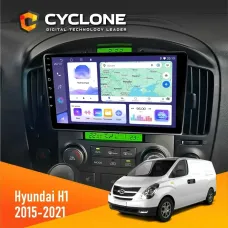 Штатна магнітола Hyundai H-1 2015-2021 CYCLONE C9-011 4X64, DSP