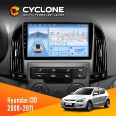 Штатна магнітола Hyundai i30 (FD) 2008-2011 CYCLONE C9-012 4X64 DSP 4G