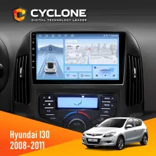 Штатна магнітола Hyundai i30 (FD) 2008-2011 Climate CYCLONE C9-012 4X64 DSP 4G