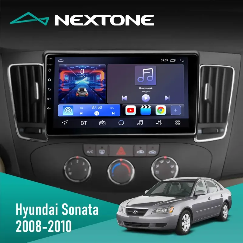 Штатна магнітола Hyundai Sonata 2008-2010 CYCLONE C9 CPL 2X32