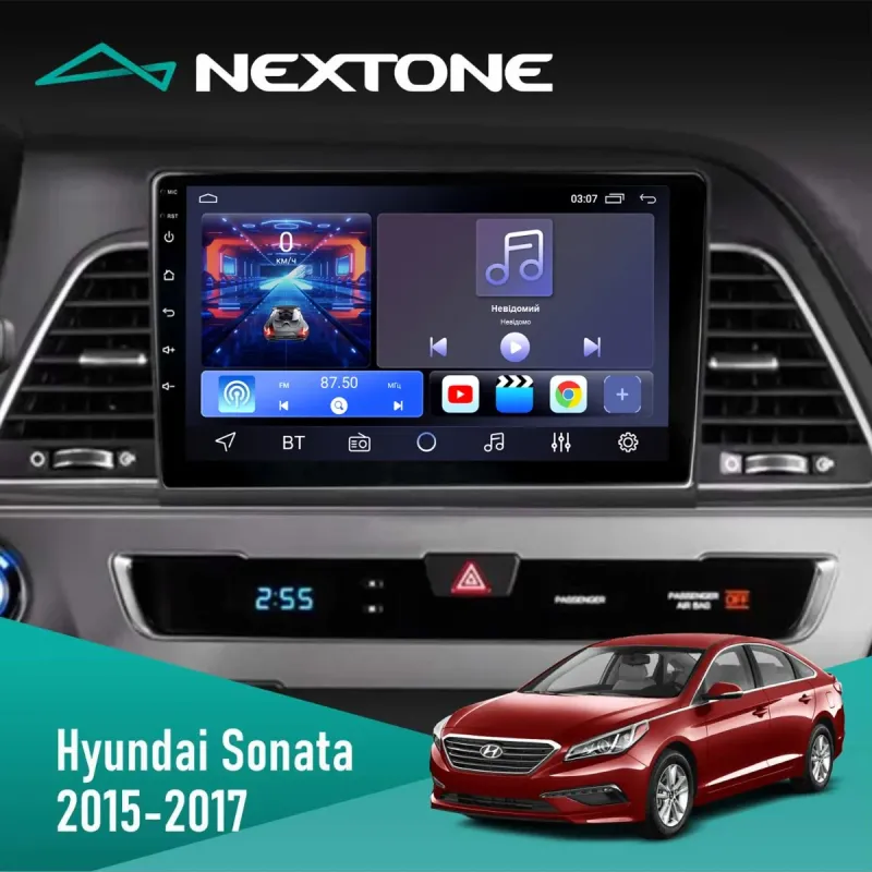 Штатна магнітола Hyundai Sonata 2015-2017 CAN CYCLONE C9 CPL 2X32