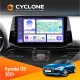 Штатна магнітола Hyundai i30 2017+ CYCLONE C9-008 4X64, DSP