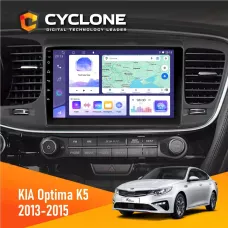 Штатна магнітола KIA Optima K5 2013-2015 CYCLONE C9-011 4X64, DSP