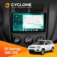 Штатна магнітола KIA Sportage 2008-2010 CYCLONE C9-013 4X64 DSP 4G