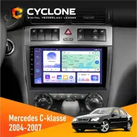 Штатна магнітола Mercedes-Benz C-Class (W203) 2004-2007 AMP CYCLONE C9-011 4X64, DSP