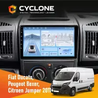 Штатна магнітола Peugeot Boxer 2011 CYCLONE C9-012 4X64 DSP 4G