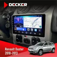 Штатна магнітола Renault Duster 2010-2013 DECKER D9-006 4X64, 4G