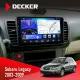 Штатна магнітола Subaru Legacy 2003-2009 DECKER D9-001 4X64, DSP
