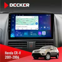 Штатна магнітола Honda CR-V 2001-2006 DECKER D9-007 4X64 DSP 360 4G