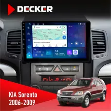 Штатна магнітола KIA Sorento (BL) 2006-2009 DECKER D9-007 4X64 DSP 360 4G