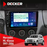 Штатна магнітола Mercedes-Benz ML-Class (W163) 1997-2006 AMP DECKER D9-007 4X64 DSP 360 4G