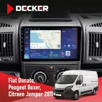 Штатна магнітола Peugeot Boxer 2011 DECKER D9-007 4X64 DSP 360 4G
