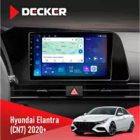 Штатна магнітола Hyundai Elantra 2021+ DECKER D9-007 4X64 DSP 360 4G