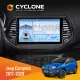 Штатна магнітола Jeep Compass 2017-2020 CYCLONE C10-012 4X64 DSP 4G