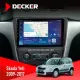 Штатна магнітола Skoda Yeti 2009-2017 DECKER D10-007 4X64, DSP, 360, 4G