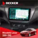 Штатна магнітола Mitsubishi Lancer 9 2000-2010 Black DECKER D9-004 6X128, DSP 360, 2K