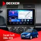 Штатна магнітола Suzuki Swift 2004-2010 DECKER D10-006 4X64, 4G