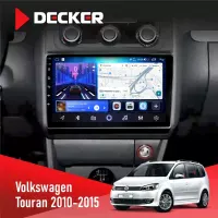 Штатна магнітола Volkswagen Touran 2010-2015 Climate DECKER D10-006 4X64, 4G