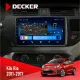 Штатна магнітола KIA Rio 2015-2017 DECKER TS TS9-003 4X64, DSP 4G, 2K