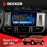 Штатна магнітола Nissan X-Trail 2001-2004 DECKER D9-008 8X128 DSP 4G