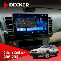 Штатна магнітола Subaru Outback 2003-2009 DECKER D9-008 8X128 DSP 4G