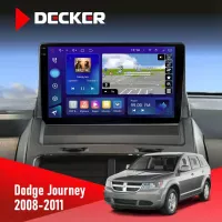 Штатна магнітола Dodge Journey 2008-2011 DECKER D9-005 4X64, DSP, 360, 4G, 2K
