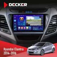 Штатна магнітола Hyundai Elantra 2014-2016 DECKER D9-005 4X64, DSP, 360, 4G, 2K