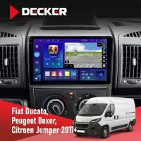 Штатна магнітола Peugeot Boxer 2011 DECKER D9-005 4X64, DSP, 360, 4G, 2K