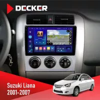 Штатна магнітола Suzuki Liana 2001-2007 DECKER D9-005 4X64, DSP, 360, 4G, 2K