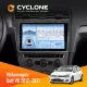 Штатна магнітола Volkswagen Golf 2012-2021 Silver CYCLONE C10-005 4X64, 4G, DSP, 2K