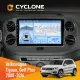 Штатна магнітола Volkswagen Tiguan, Golf Plus 2008-2016 Black CYCLONE C10-005 4X64, 4G, DSP, 2K