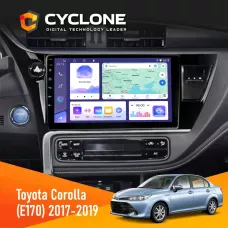 Штатна магнітола Toyota Corolla 2017-2019 CYCLONE C10-011 4X64, DSP