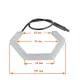 Кільця підсвічування CYCLONE 2AE U4 90MM WHITE+YELLOW K-KT