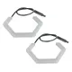 Кільця підсвічування CYCLONE 2AE U4 90MM WHITE+YELLOW K-KT