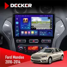 Штатна магнітола Ford Mondeo 2010-2014 Climate DECKER D10-005 4X64, DSP, 360, 4G, 2K