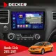 Штатна магнітола Honda Civic 2013-2017 DECKER D10-005 4X64, DSP, 360, 4G, 2K
