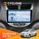 Штатна магнітола Hyundai Accent 2010-2017 CYCLONE C9-009 4X64, DSP, 4G, 2K