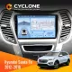 Штатна магнітола Hyundai Santa Fe 2012-2018 CAN CYCLONE C9-009 4X64, DSP, 4G, 2K