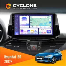 Штатна магнітола Hyundai i30 2017+ CYCLONE C9-011 4X64, DSP