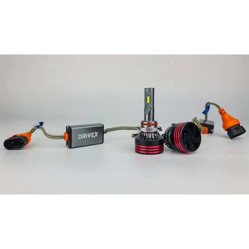 LED лампи автомобільні DriveX FE-01 HB3/9005 57W CAN 9-32V 6K