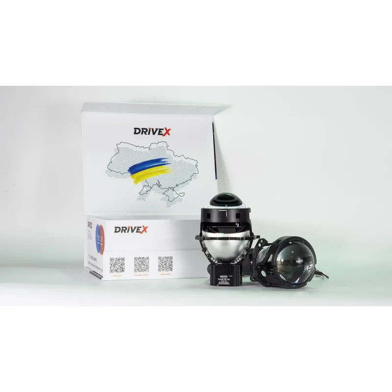 BiLED лінзи автомобільні DriveX BiLED Triada 3.0