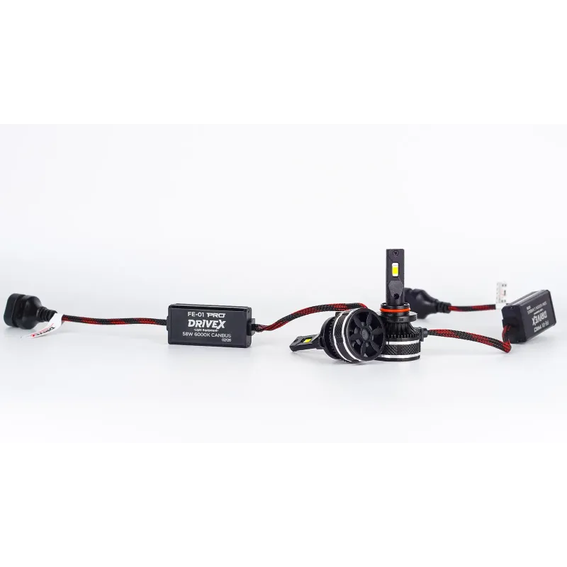 LED лампи автомобільні DriveX FE-01 PRO HB3/9005 58W CAN 9-32V 6K
