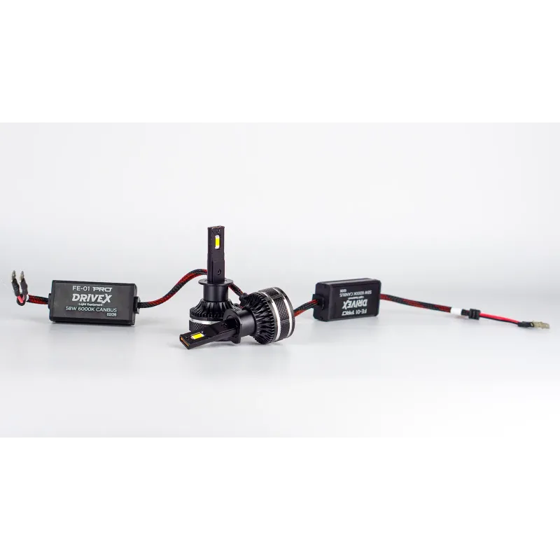 LED лампи автомобільні DriveX FE-01 PRO H1 58W CAN 9-16V 6K