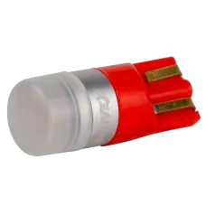 Світлодіоди в габаритні вогні. підсвітку номера та в салон DriveX T10-201n Red 1Lm 3030-1 9-36V W5W base-10mm C