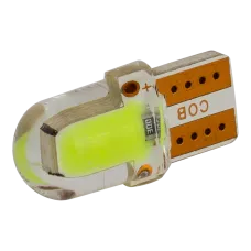 Світлодіоди в габаритні вогні. підсвітку номера та в салон DriveX T10-218 Green 12V 0.3W 35Lm W5W base-10mm C