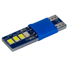 Світлодіоди в габаритні вогні. підсвітку номера та в салон DriveX T10-230 Green 12V 0.6W 30Lm W5W base-10mm C